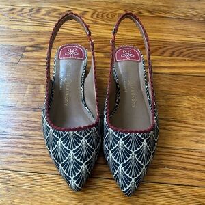 Chinese Laundry Sling-back Art Deco Heels